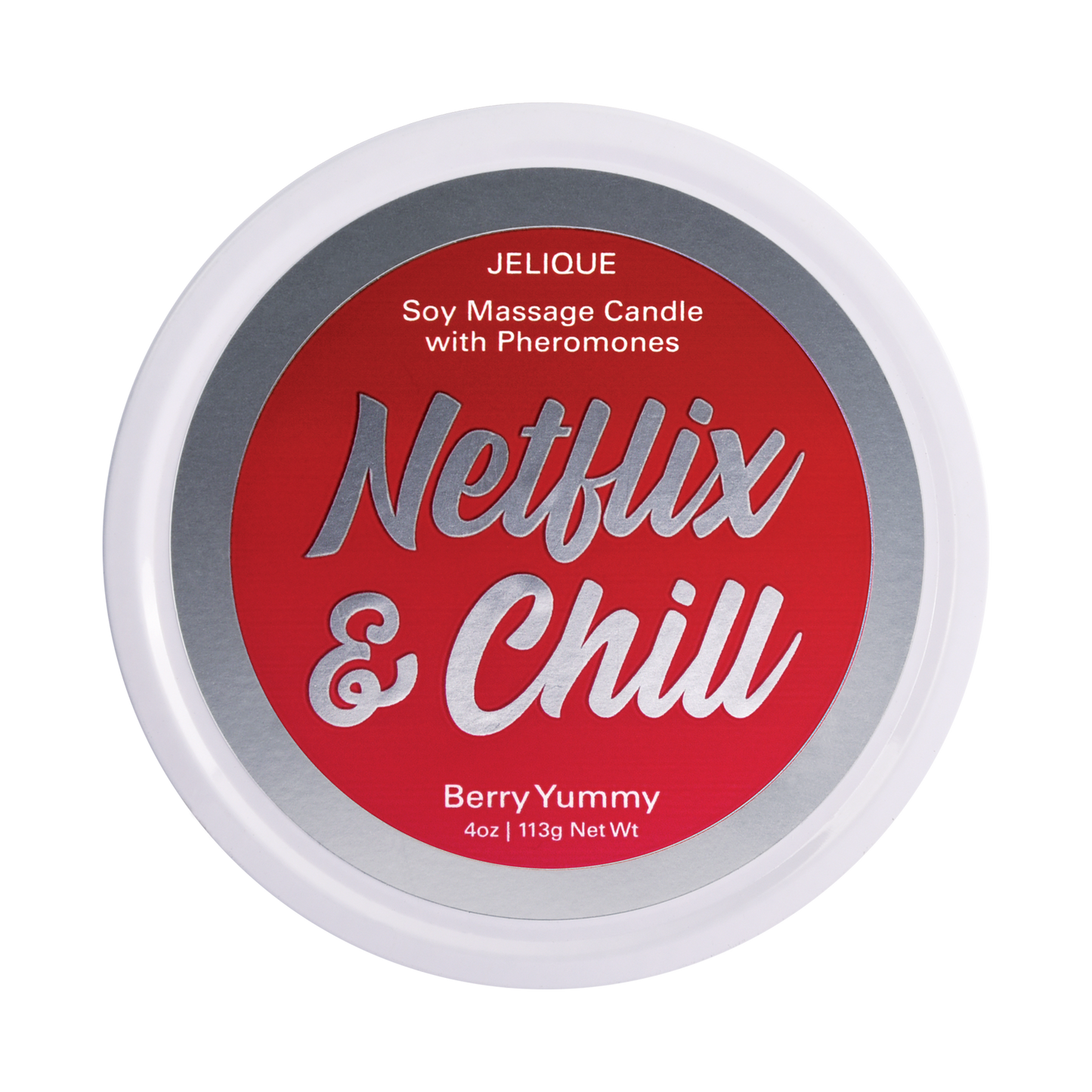 Mood Candles • Netflix + Chill • Pheromone Soy Massage Candle • Berry Yummy