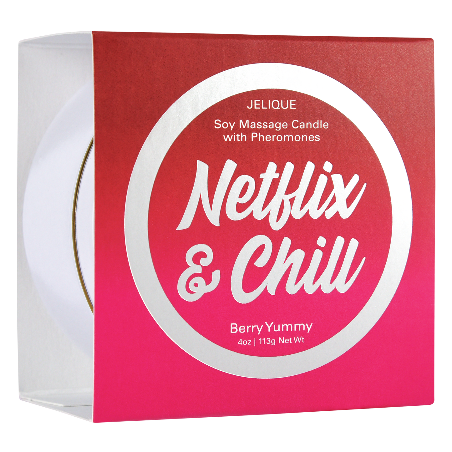Mood Candles • Netflix + Chill • Pheromone Soy Massage Candle • Berry Yummy
