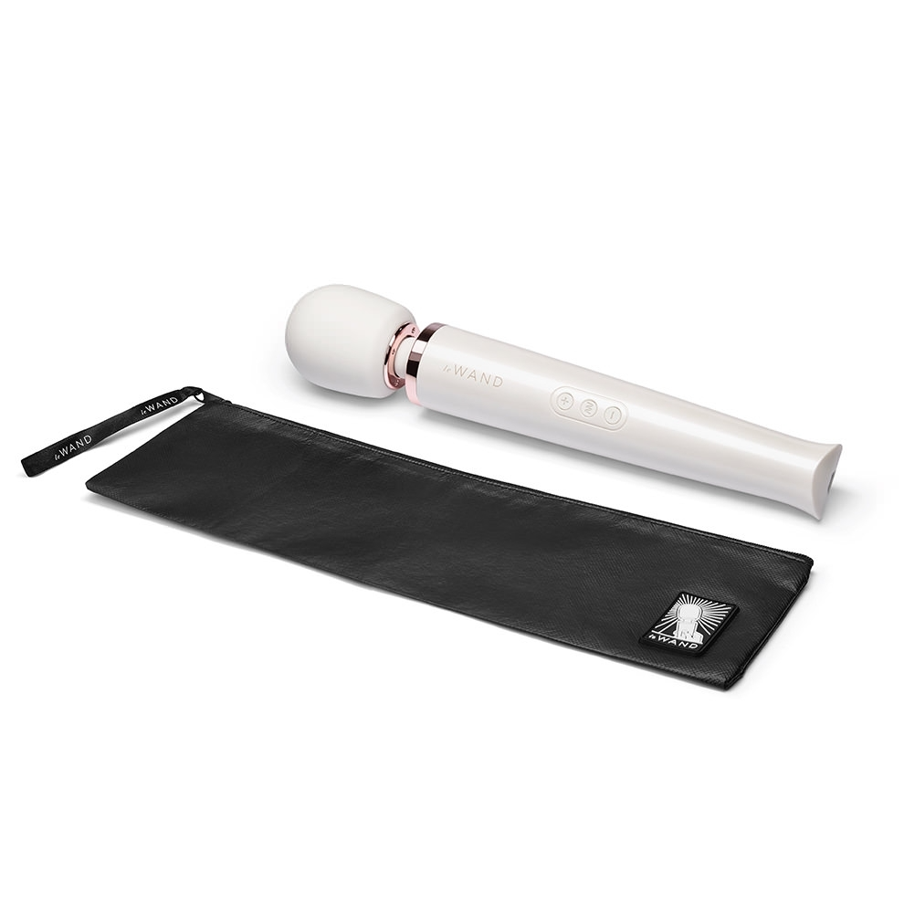 Le Wand Rechargeable Vibrating Massager • Cosmo Sexcellence Award • White