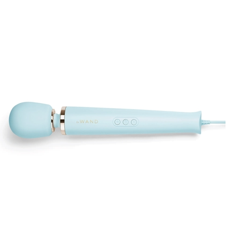 Le Wand Plug-In Vibrating Massager • Sky Blue