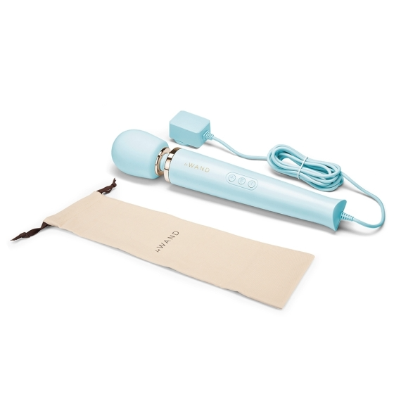 Le Wand Plug-In Vibrating Massager • Sky Blue
