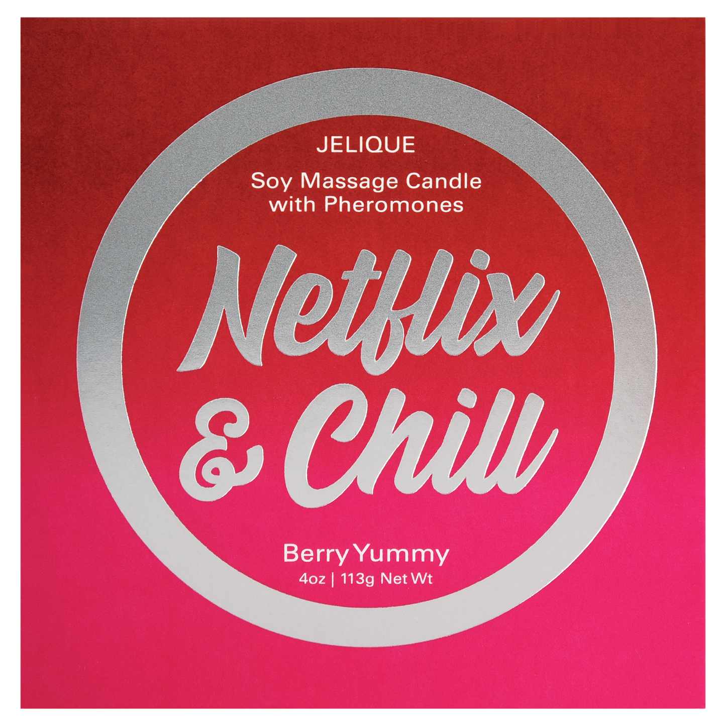 MOOD PHEROMONE MASSAGE CANDLE Netflix & Chill - Berry Yummy