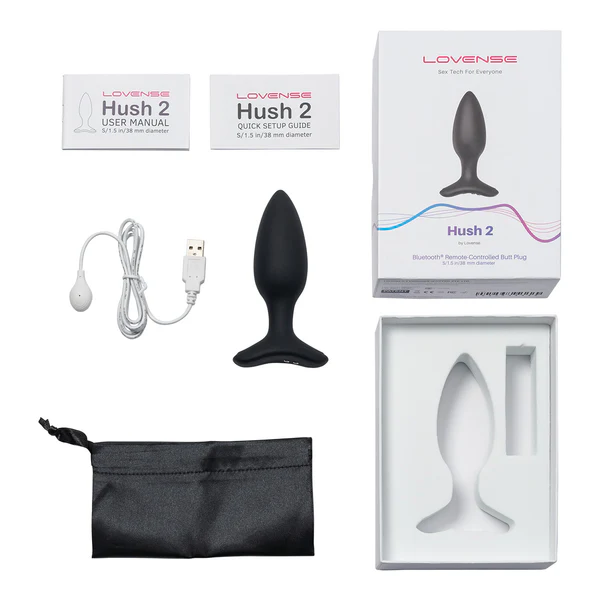 HUSH 2 1.5" BLUETOOTH BUTT PLUG