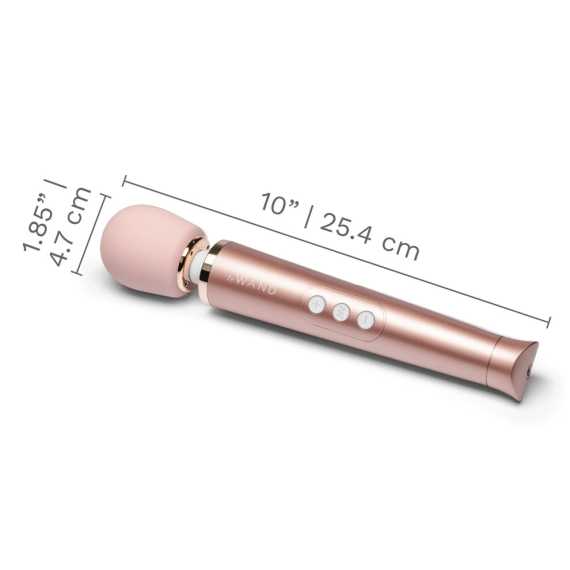 PETITE RECHARGEABLE MASSAGER - Rose Gold