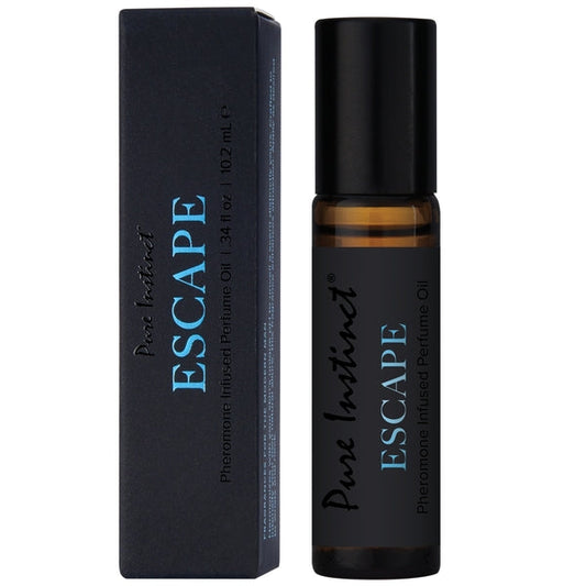 Pure Instinct Men's Collection Pheromone Perfume Oil Roll On • Escape