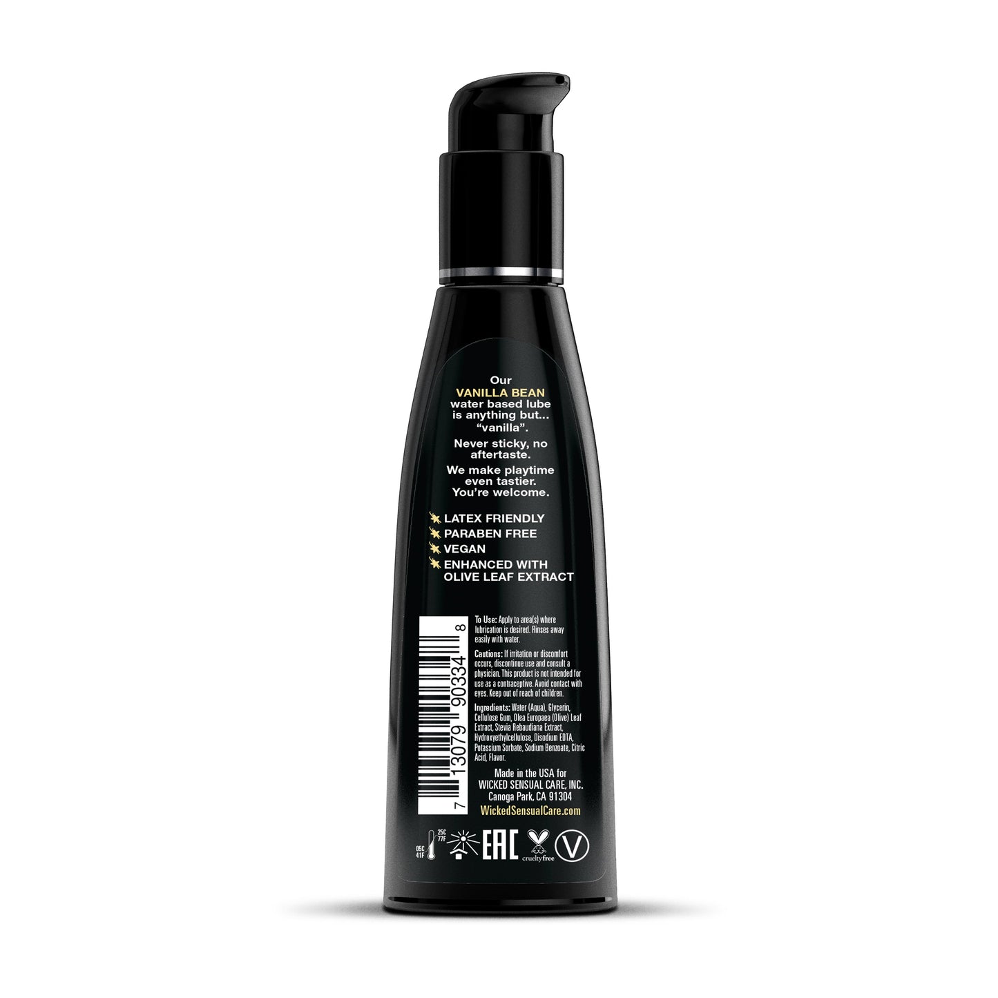 AQUA VANILLA BEAN WATERBASED LUBRICANT